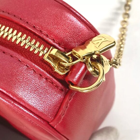 LOUIS VUITTON M80837 Monogram Heart on Chain Pochette 2WAY Shoulder Bag - Picture 6 of 13